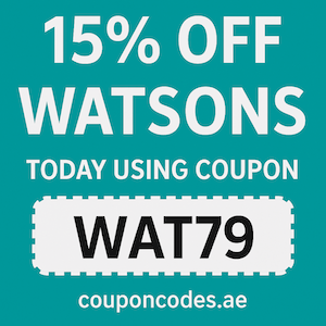Watsons discount code today