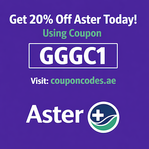 Aster discount code today