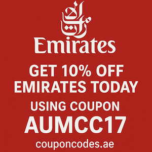 Emirates discount code today