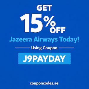 Jazeera Airways Discount Code Today