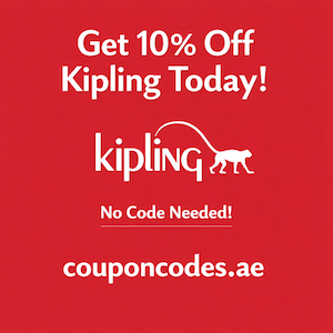 Kipling Discount code today