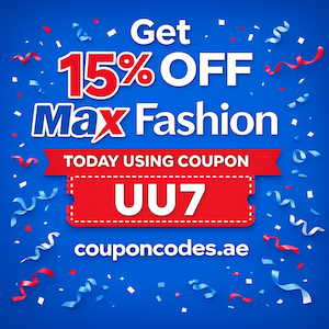 Max Fashion Discount Code Today