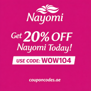 Nayomi Discount Code Today
