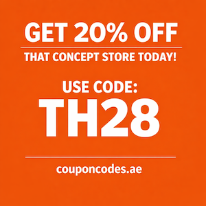 That Concept Store Discount Code Today