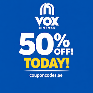 VOX Cinemas discount code today