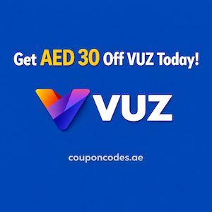 VUZ. Discount Code Today