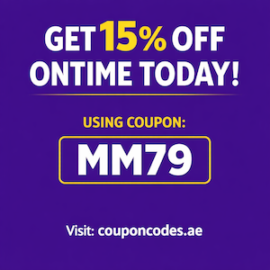 Onetime Discount Code Today