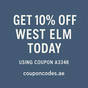 West elm discount code today
