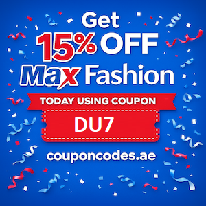 Max Fashion Discount Code Today